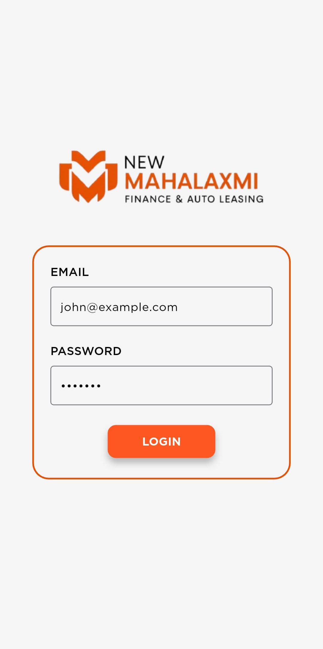 New Mahalaxmi Finance & Auto Leasing - Mobile APP