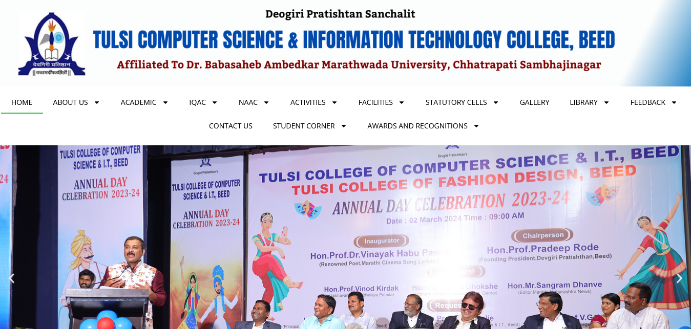 Tulsi College of IT, Beed